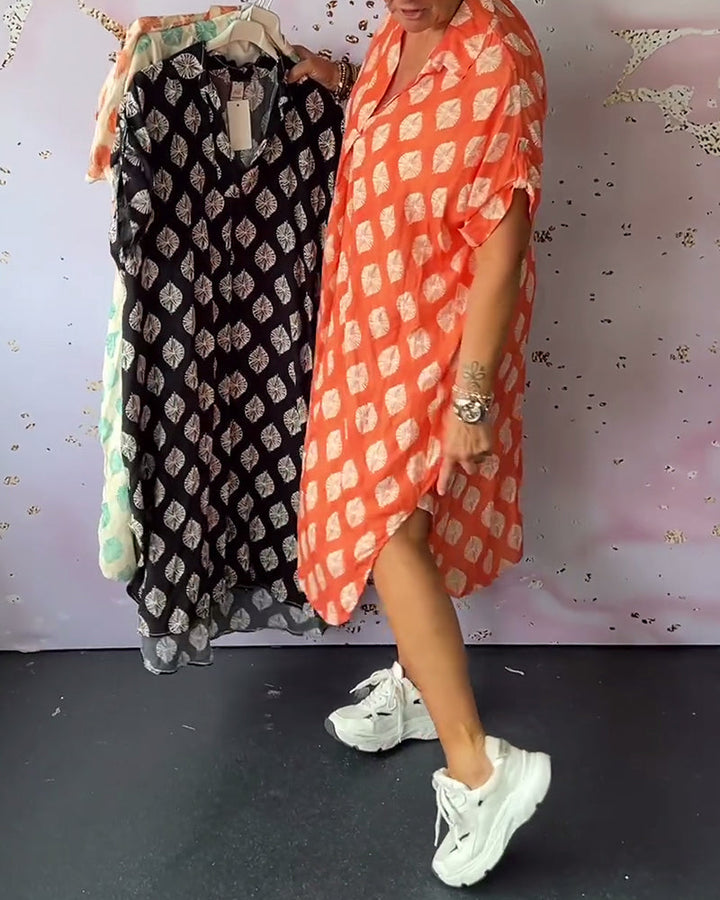 Dini - Abito Elegante Con Scollo a V