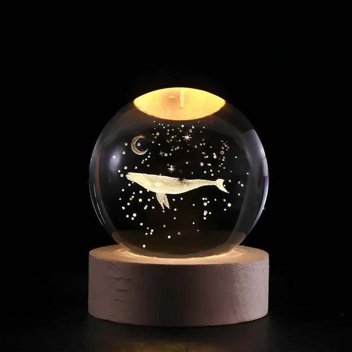 Glow Sphere – Lampada A Sfera Di Cristallo Luminosa