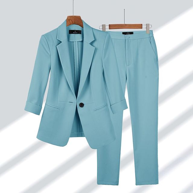 Viktoriya - Completo Giacca e Pantaloni a Due Pezzi