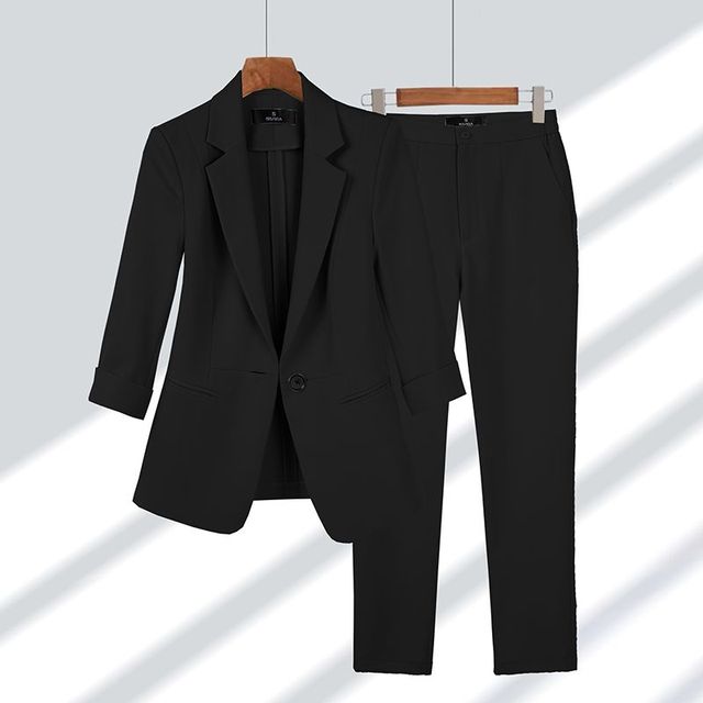 Viktoriya - Completo Giacca e Pantaloni a Due Pezzi