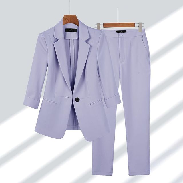 Viktoriya - Completo Giacca e Pantaloni a Due Pezzi