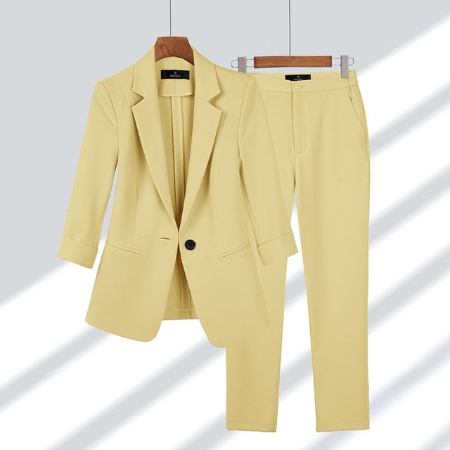 Viktoriya - Completo Giacca e Pantaloni a Due Pezzi
