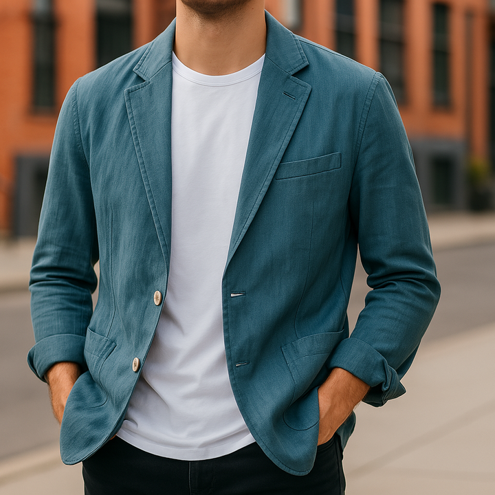 Wellham - Blazer Comodo In Lino