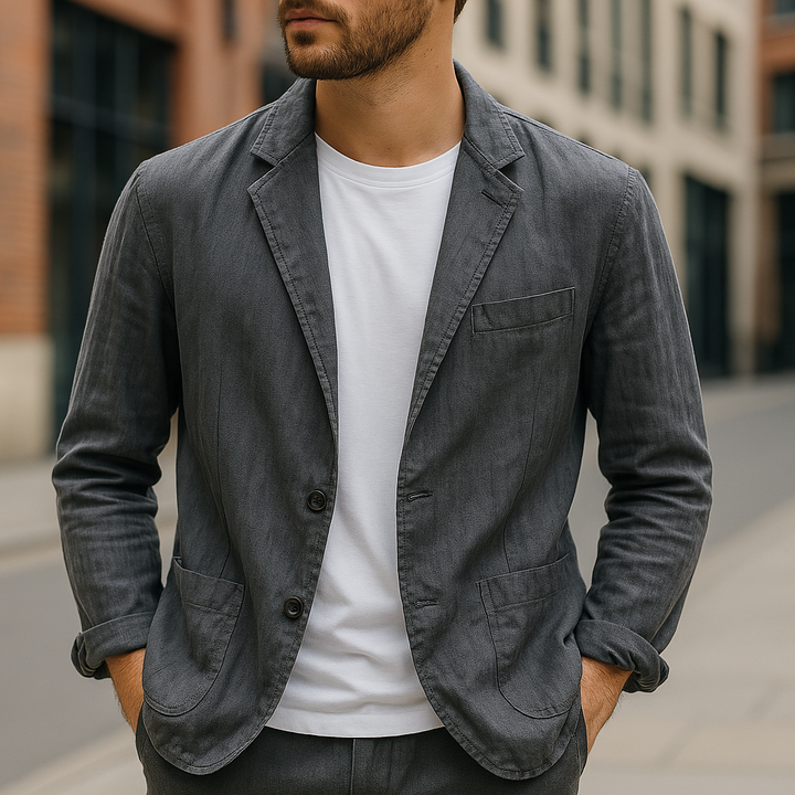 Wellham - Blazer Comodo In Lino
