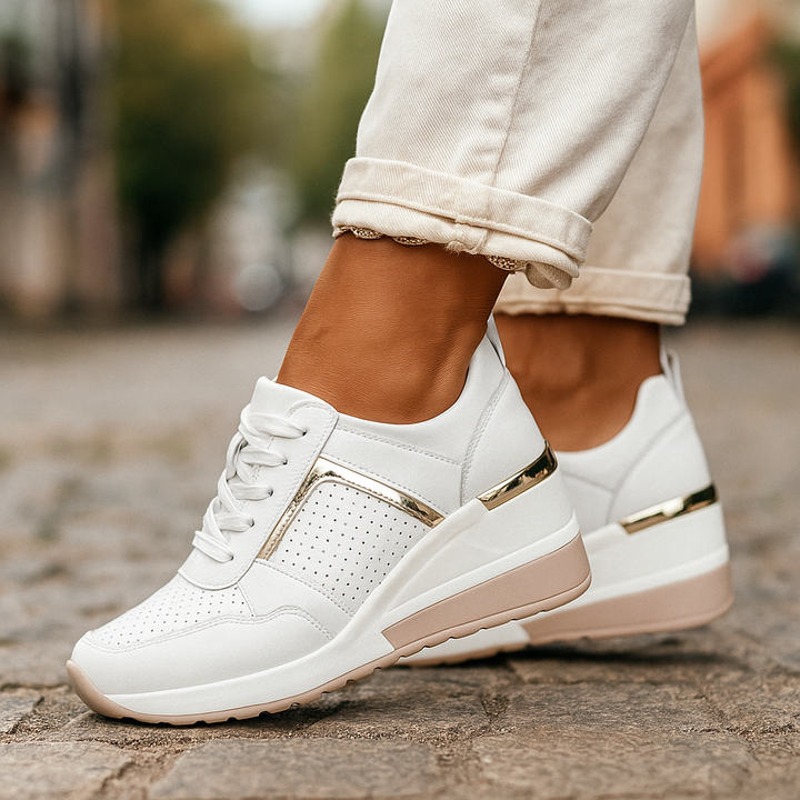Abiana - Comode Scarpa Da Ginnastica Con Zeppa