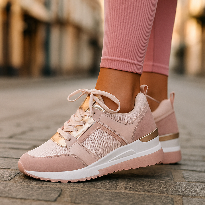 Abiana - Comode Scarpa Da Ginnastica Con Zeppa