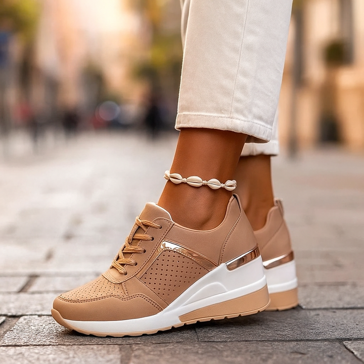 Abiana - Comode Scarpa Da Ginnastica Con Zeppa