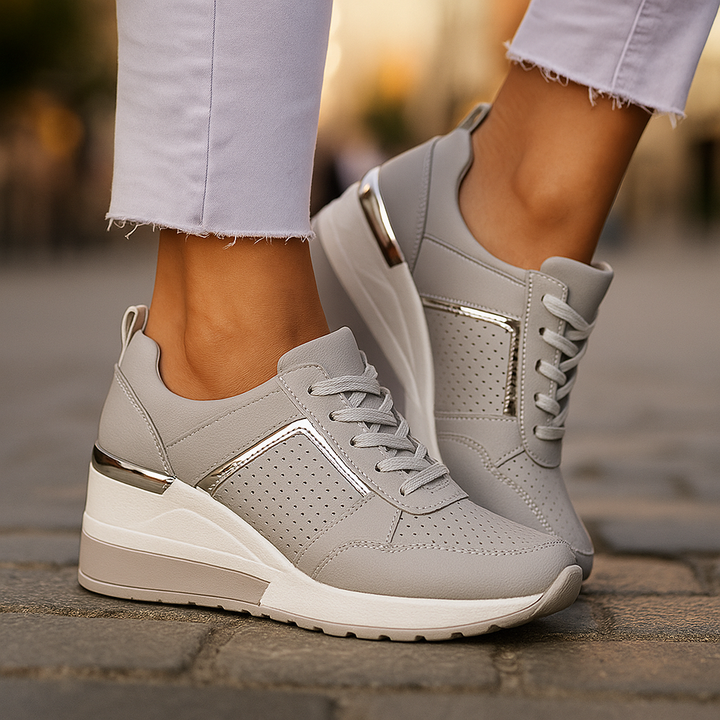Abiana - Comode Scarpa Da Ginnastica Con Zeppa