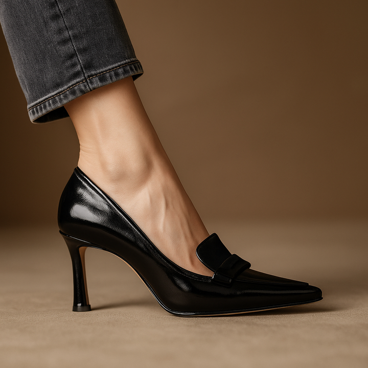 Nishadi - Comode Scarpe Con Tacco Alto In Pelle