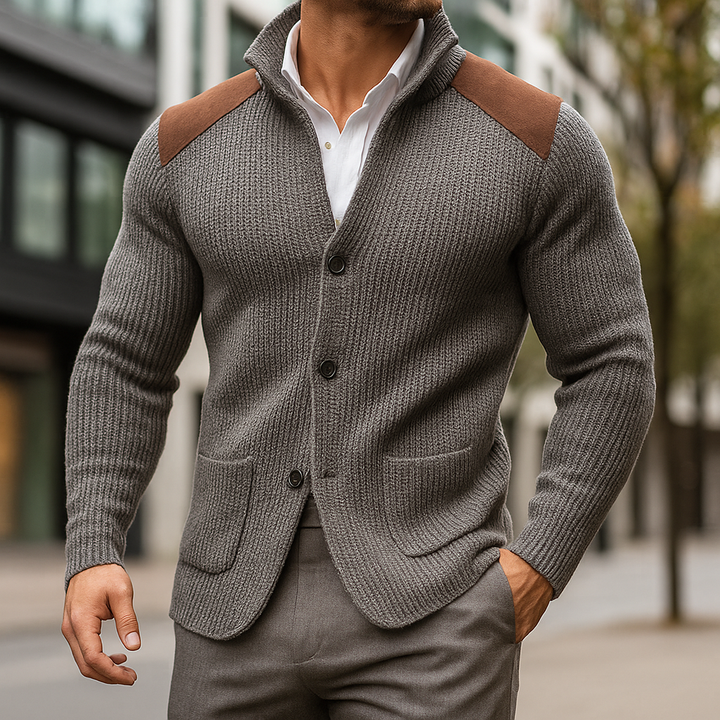 Kausch - Cardigan Lavorato A Maglia Con Bottoni