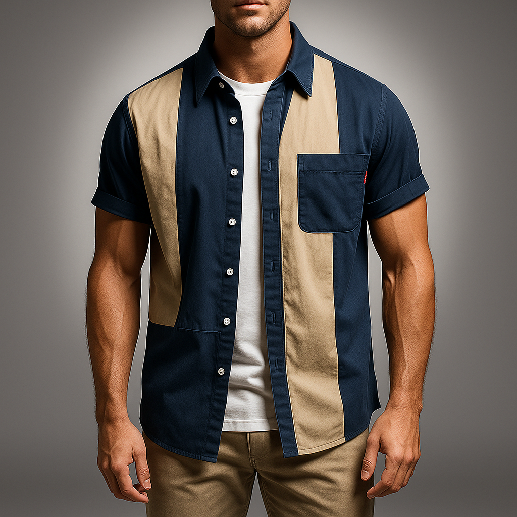 Biagio - Camicia Traspirante a Maniche Corte