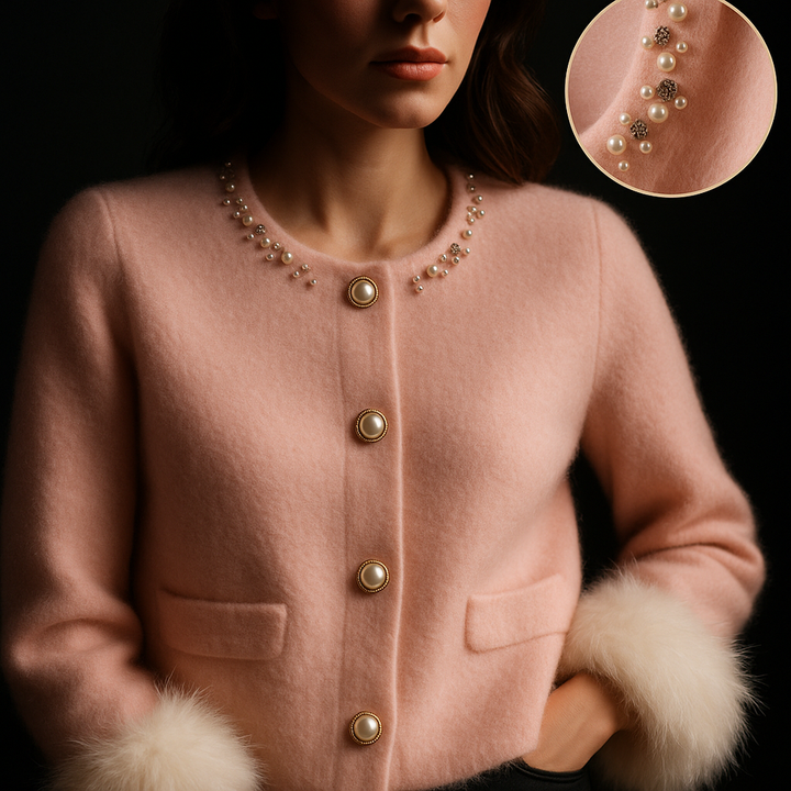 Enisa - Elegante Cardigan In Cashmere