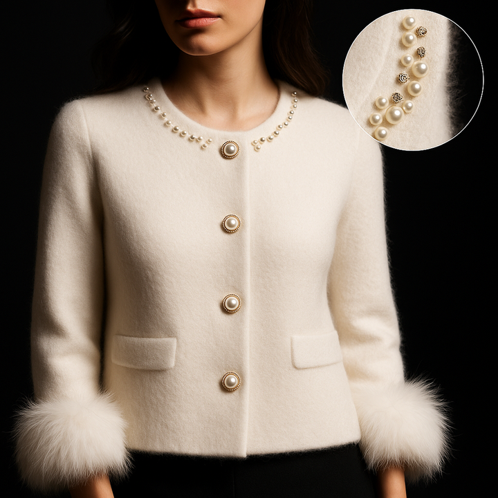 Enisa - Elegante Cardigan In Cashmere