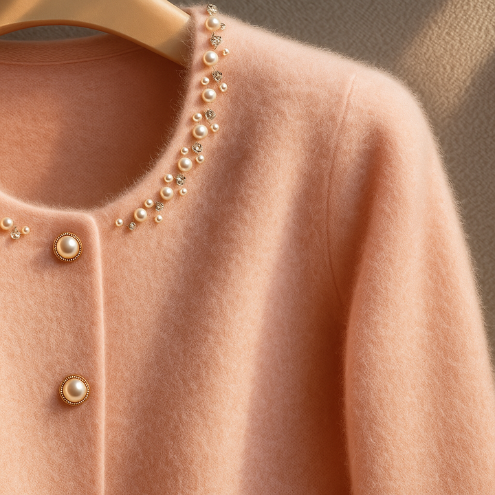 Enisa - Elegante Cardigan In Cashmere