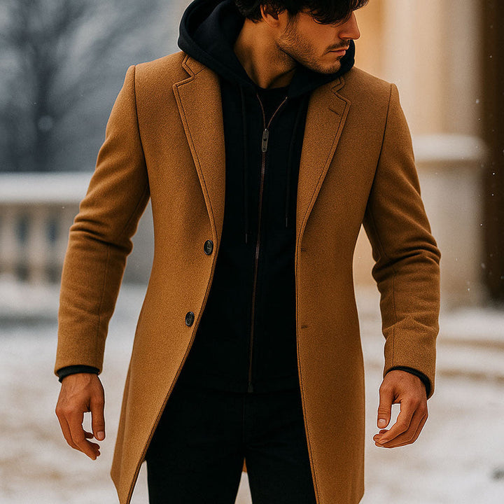 Csanad - Comodo Cappotto a Doppio Strato