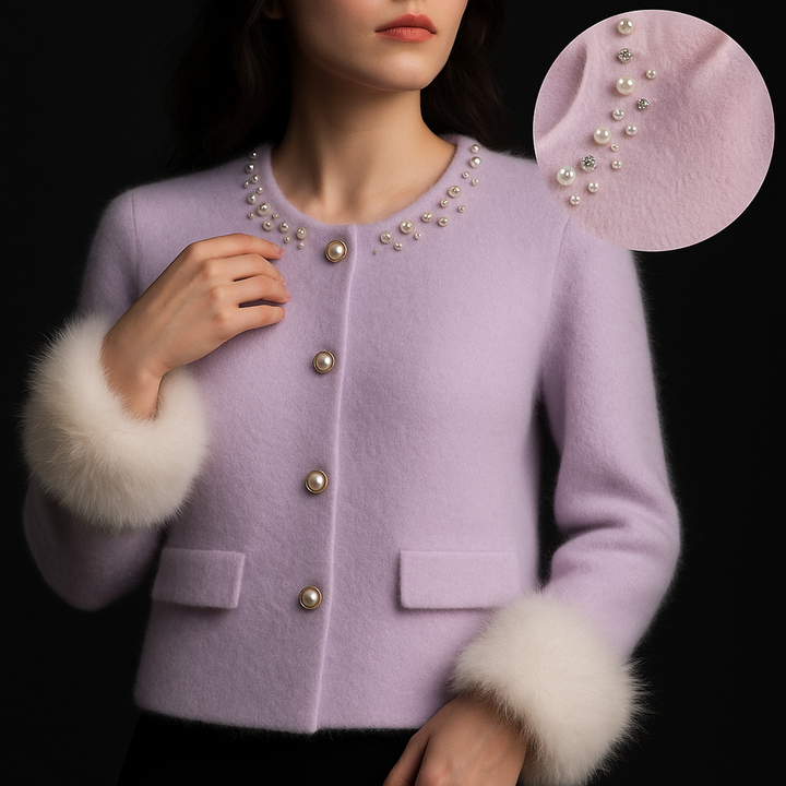 Enisa - Elegante Cardigan In Cashmere
