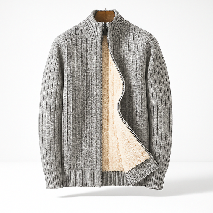 Artan - Cardigan In Cashmere Lavorato a Maglia Con Cerniera