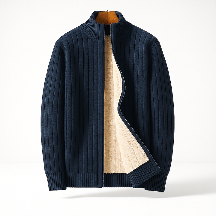 Artan - Cardigan In Cashmere Lavorato a Maglia Con Cerniera