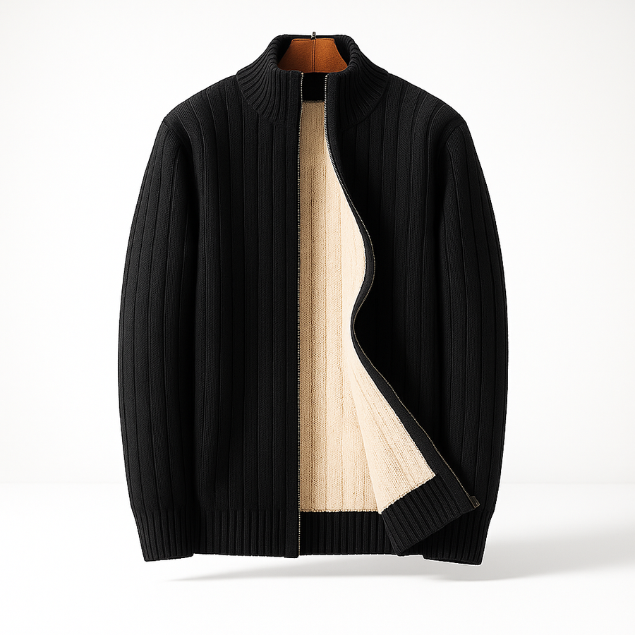 Artan - Cardigan In Cashmere Lavorato a Maglia Con Cerniera