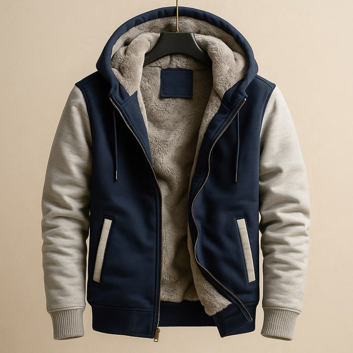 Roque - Giacca Strutturata Con Cappuccio e Zip
