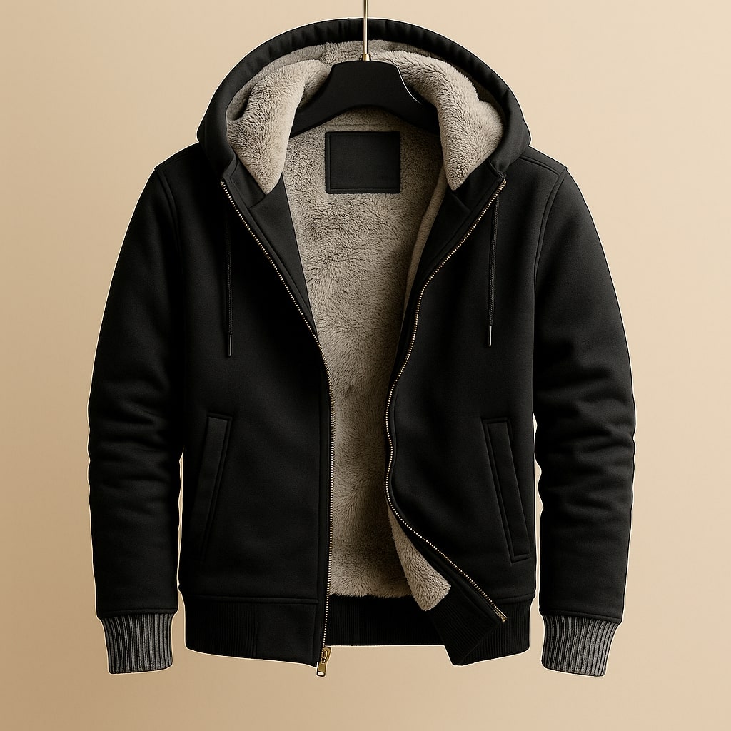 Roque - Giacca Strutturata Con Cappuccio e Zip