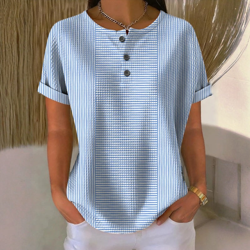Lessie - Camicetta Casual a Righe