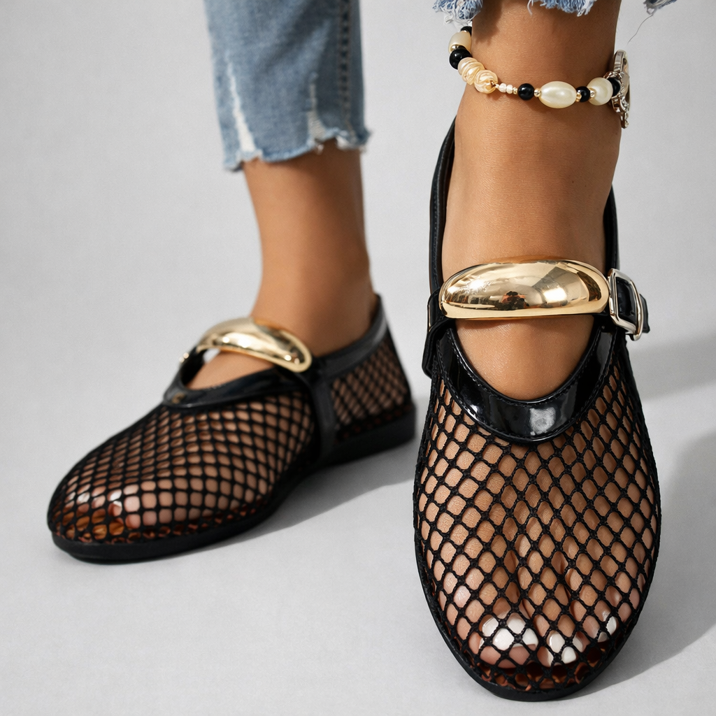 Anahi - Scarpe Mary Jane Traspiranti