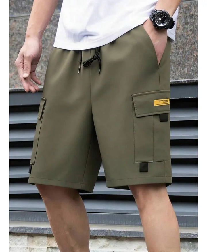 Norio - Pantaloncini Cargo Premium Con Tasche Multiple