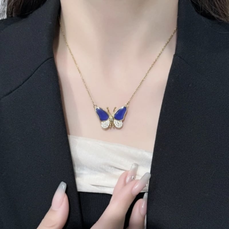 Celestafly - Collana con Farfalla che Cambia Colore
