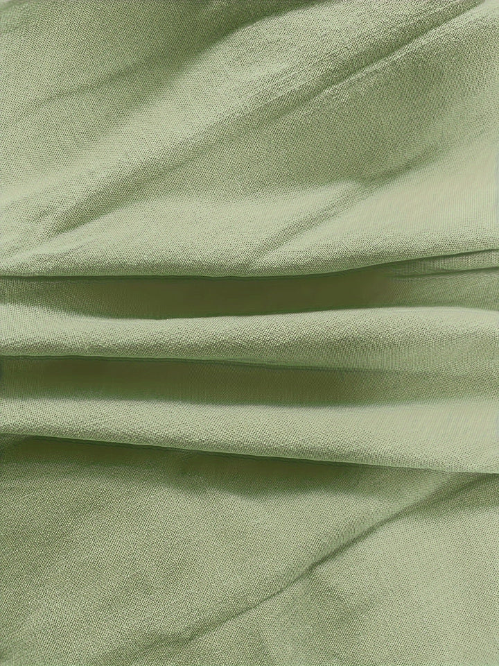 Priscilla - Camicetta A Maniche Lunghe Con Scollo a V e Abbottonatura Frontale