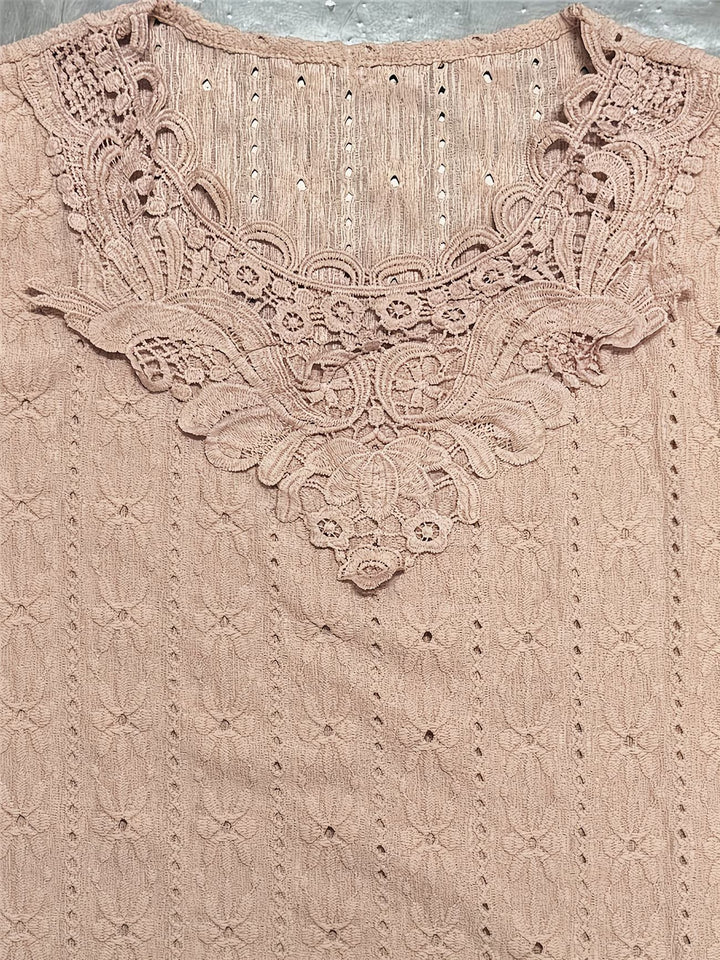 Rickea - Elegante Camicetta a Maniche Corte