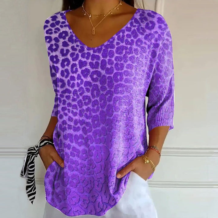 Liliam - Maglietta Casual Vintage