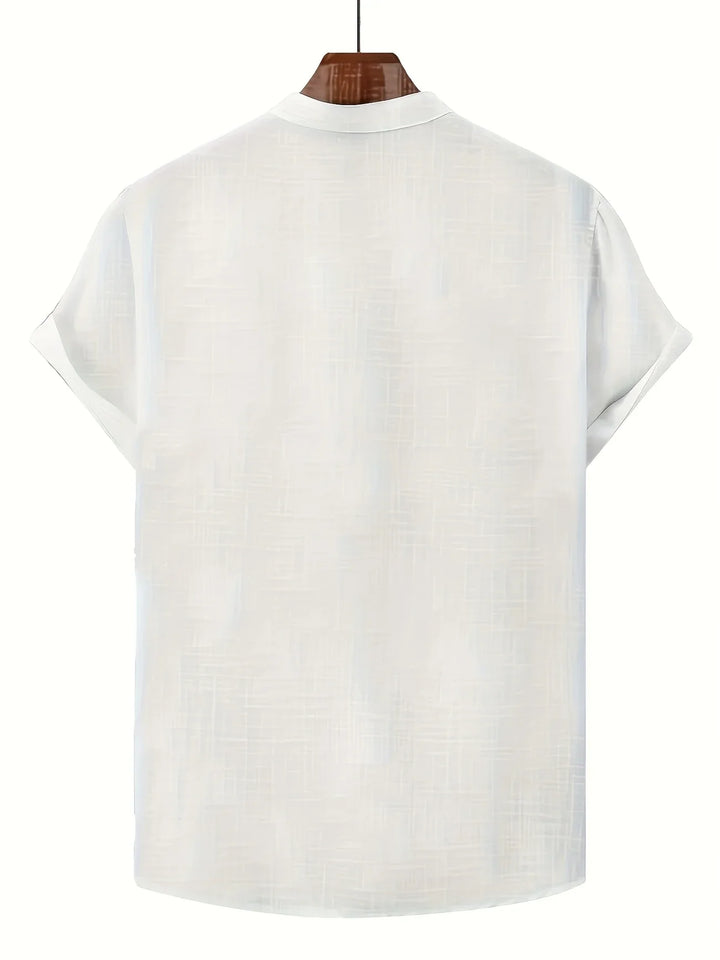 Putin - Camicia Taspirante a Maniche Corte Con Taschino