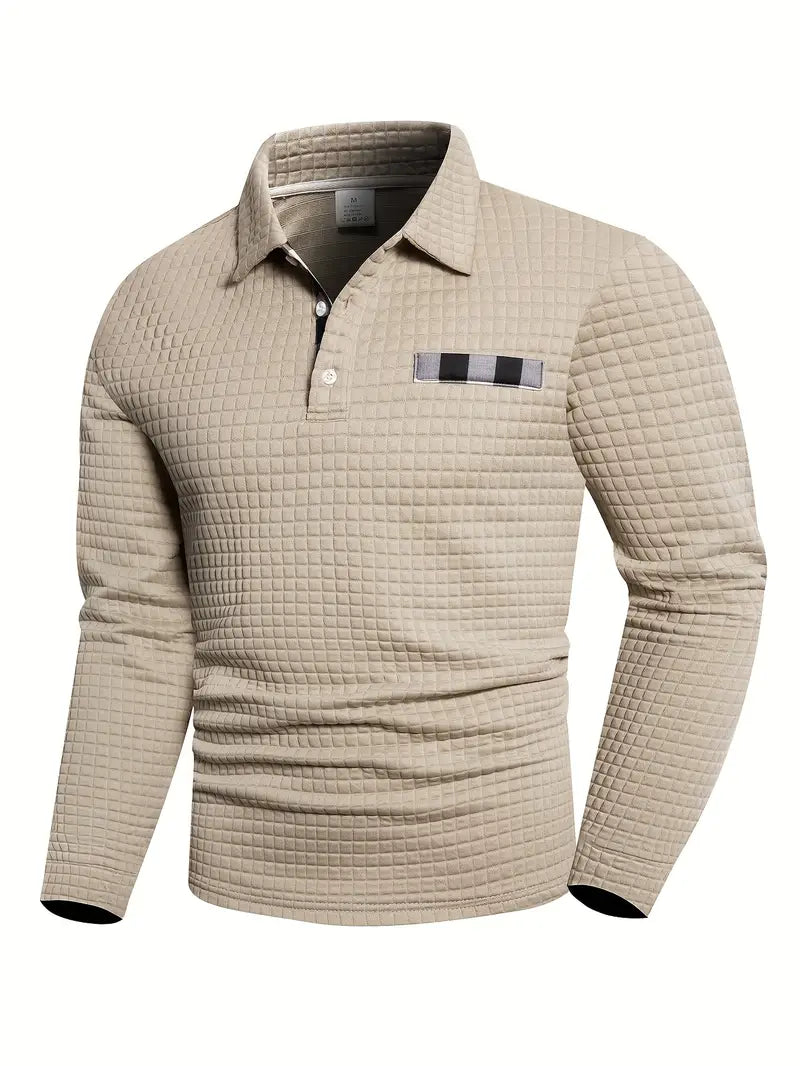 Hughes - Camicia Casual In Maglia Spessa Con Bottoni