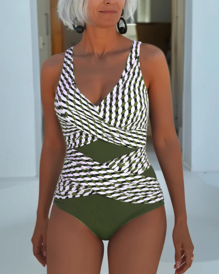Rachell - Elegante Costume da Bagno Incrociato