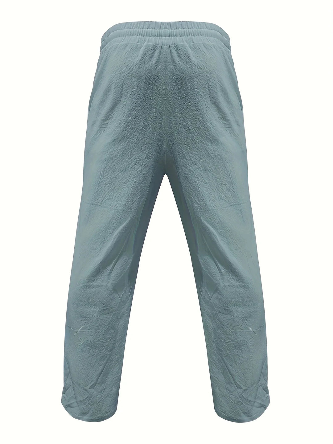Beslan - Elegante Pantalone A Gamba Dritta Con Bottoni Dorati
