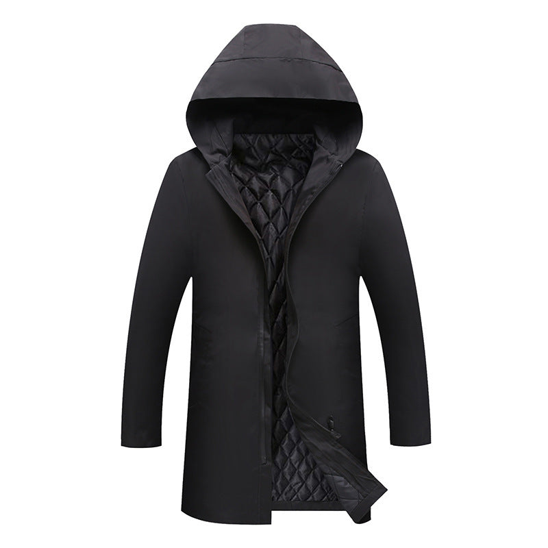 Georgen - Cappotto con Cappuccio Resistente Alle Intemperie