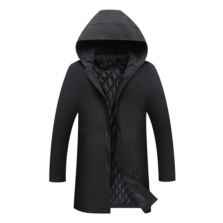 Georgen - Cappotto con Cappuccio Resistente Alle Intemperie