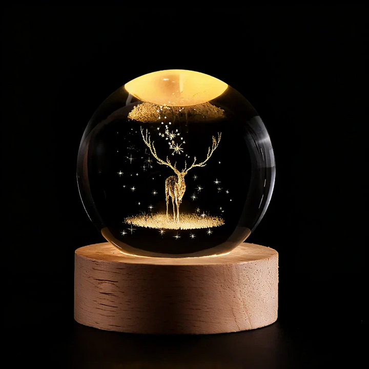 Glow Sphere – Lampada A Sfera Di Cristallo Luminosa