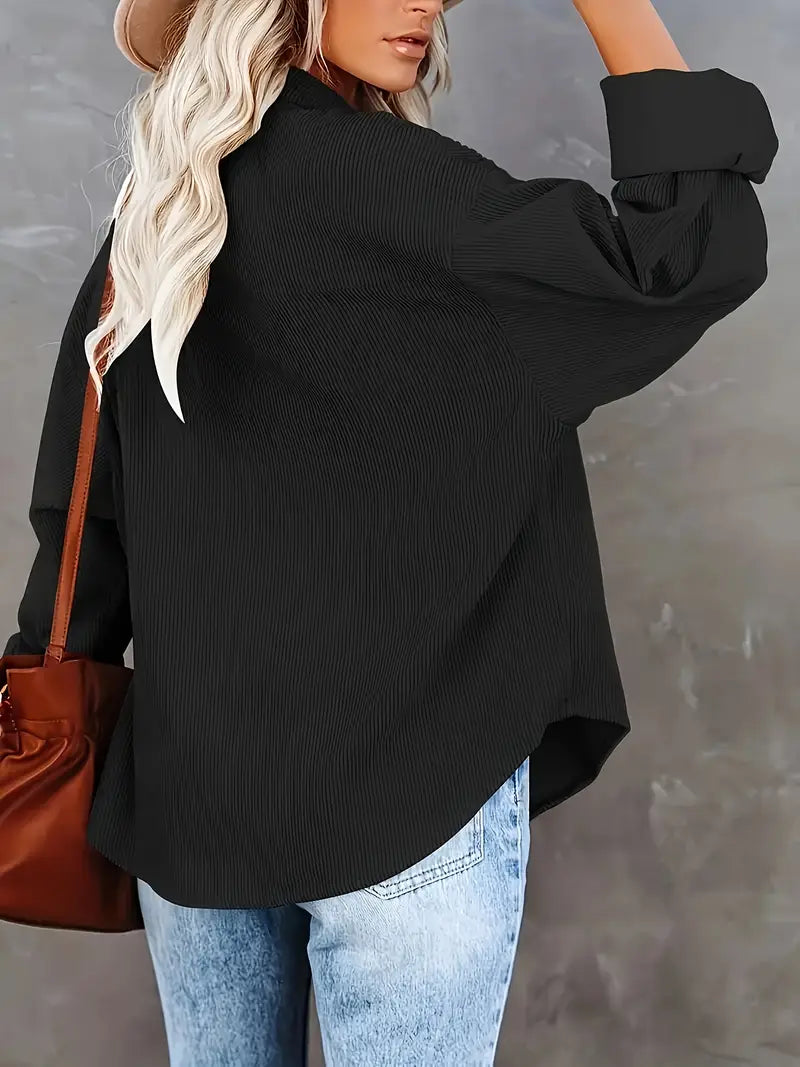 Irmela - Camicia a Maniche Lunghe Con Bottoni