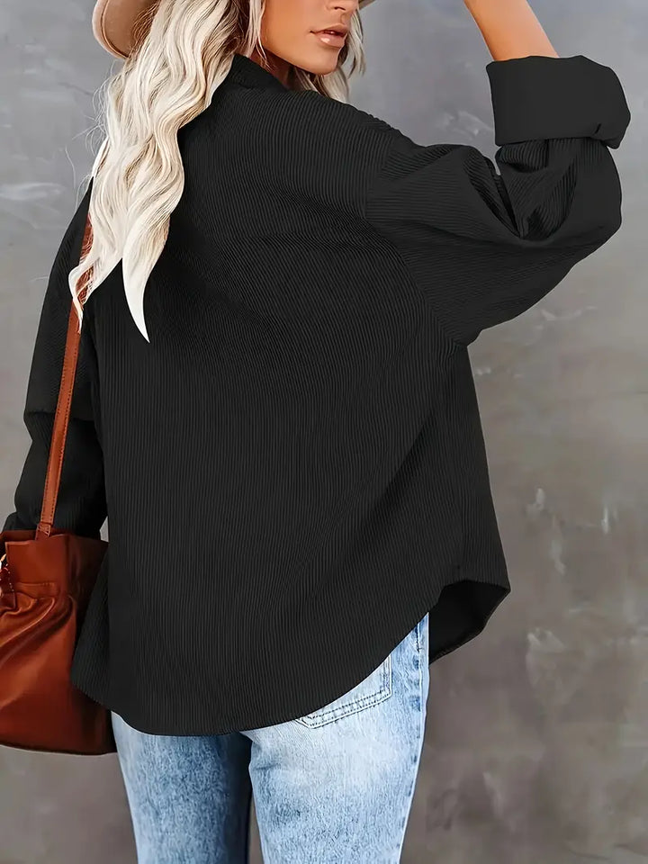 Irmela - Camicia a Maniche Lunghe Con Bottoni
