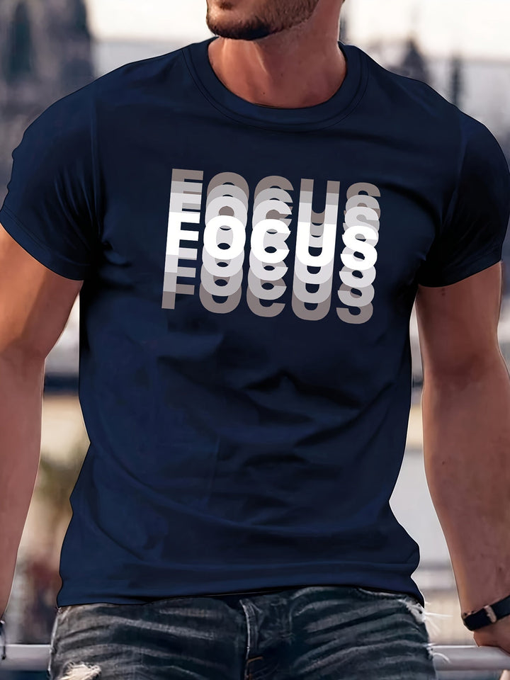 Focus – T-Camicia Elegante Con Progettazione Effetto