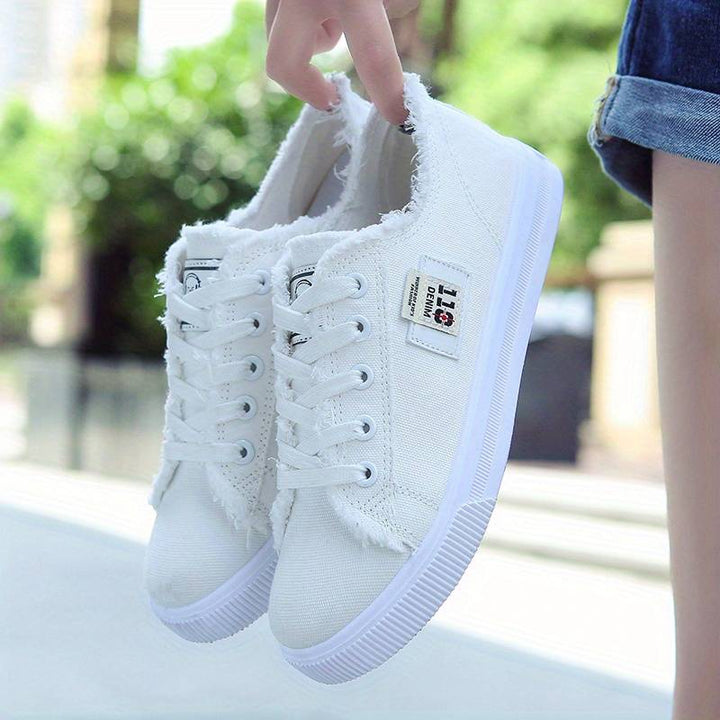 Oshenya - Scarpe Casual a Punta Arrotondata Con Suola Piatta