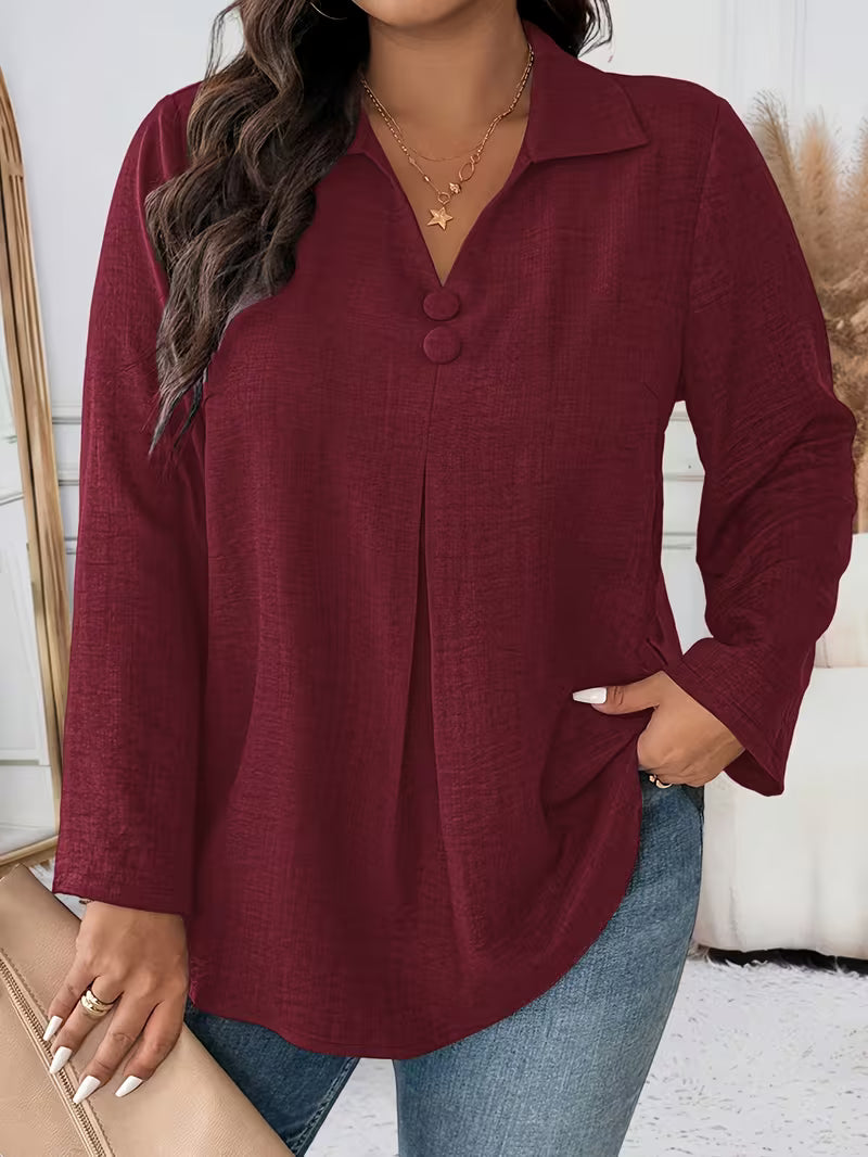 Noyelle - Camicia a Maniche Lunghe Con Bottoni