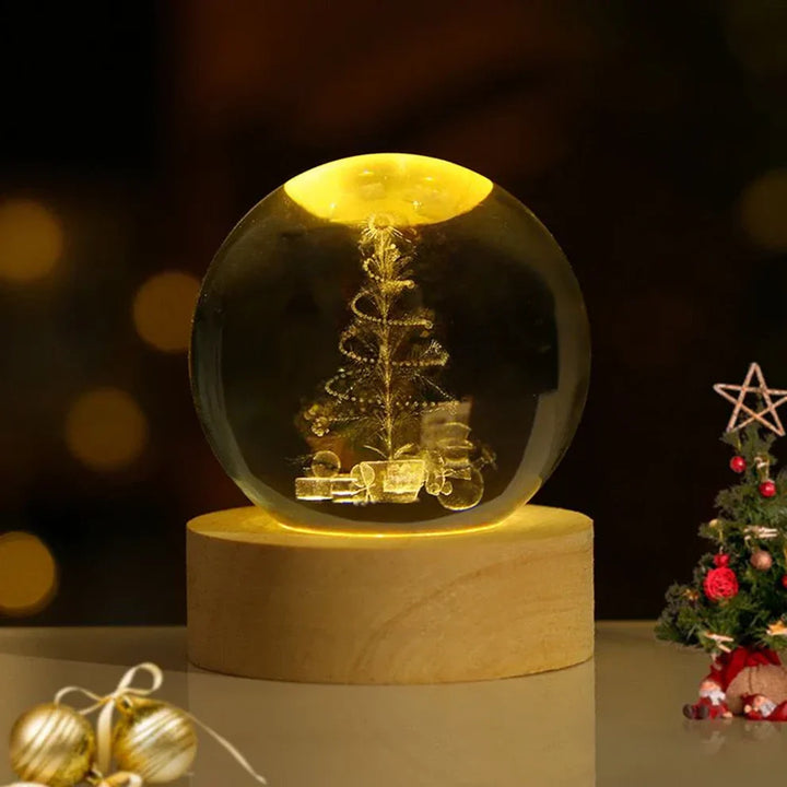 Glow Sphere – Lampada A Sfera Di Cristallo Luminosa