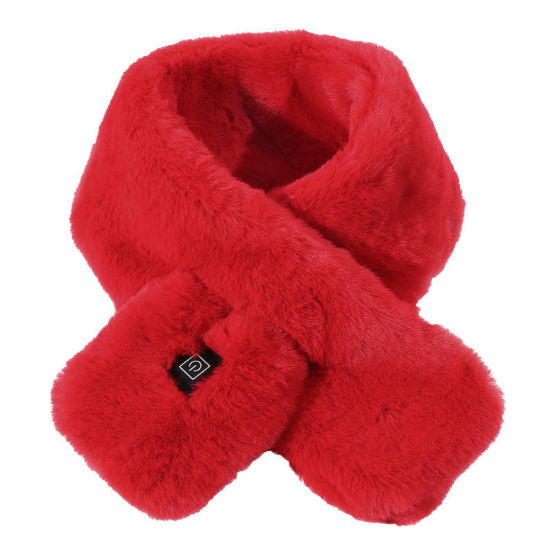 Zobia - Sciarpa in Peluche Riscaldata