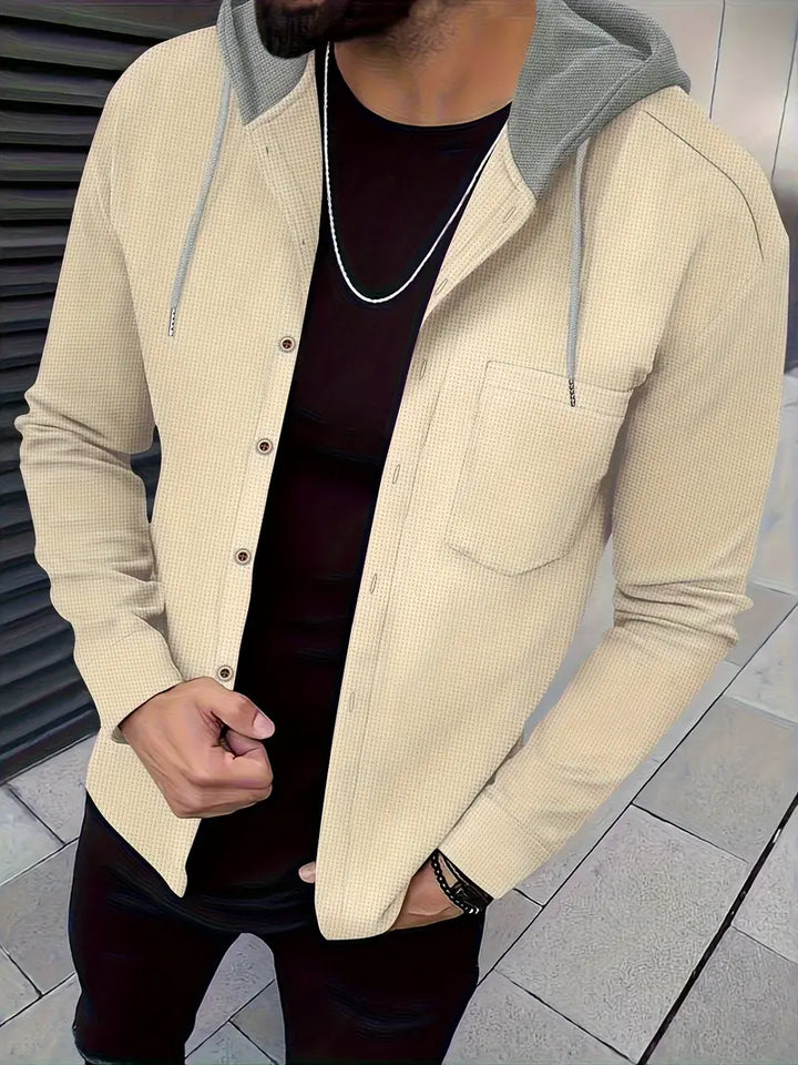 Johnathan - Giacca Casual Con Cappuccio e Tasca