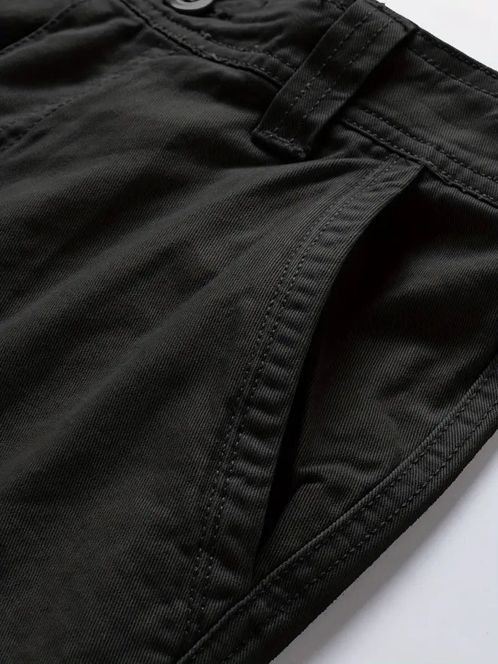 Mauro - Pantaloncini Eleganti Con Tasche Multipli