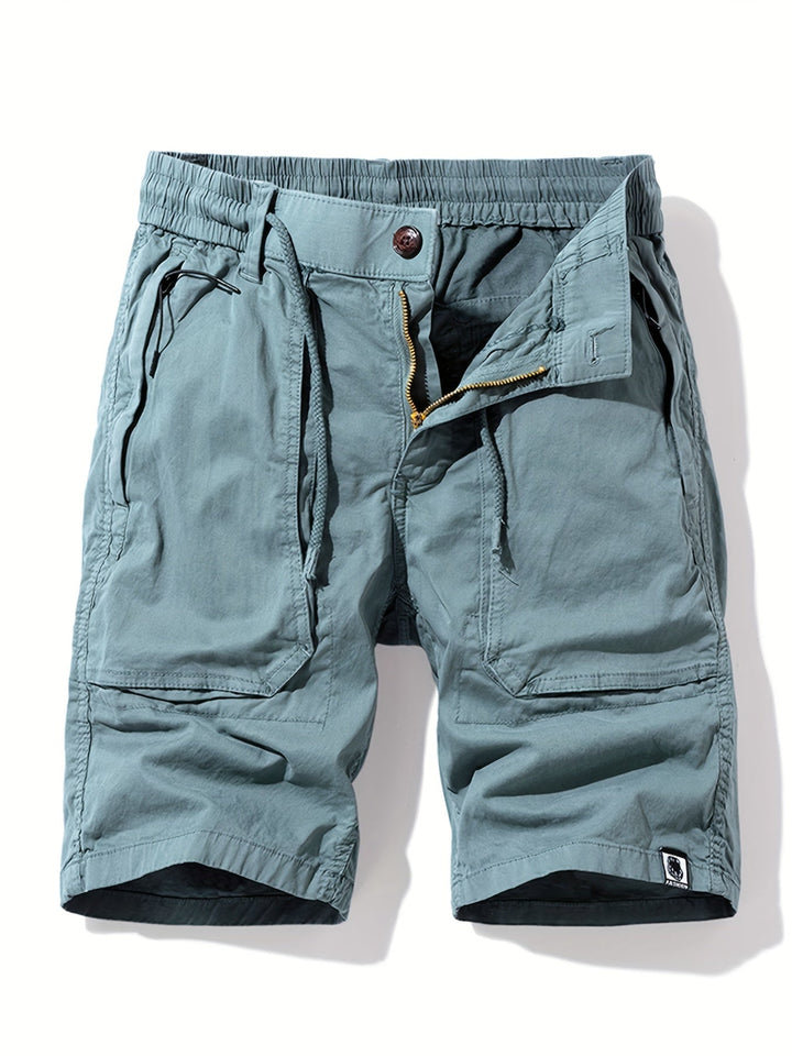 Heino - Pantaloncini In Cotone Premium Con Tasche