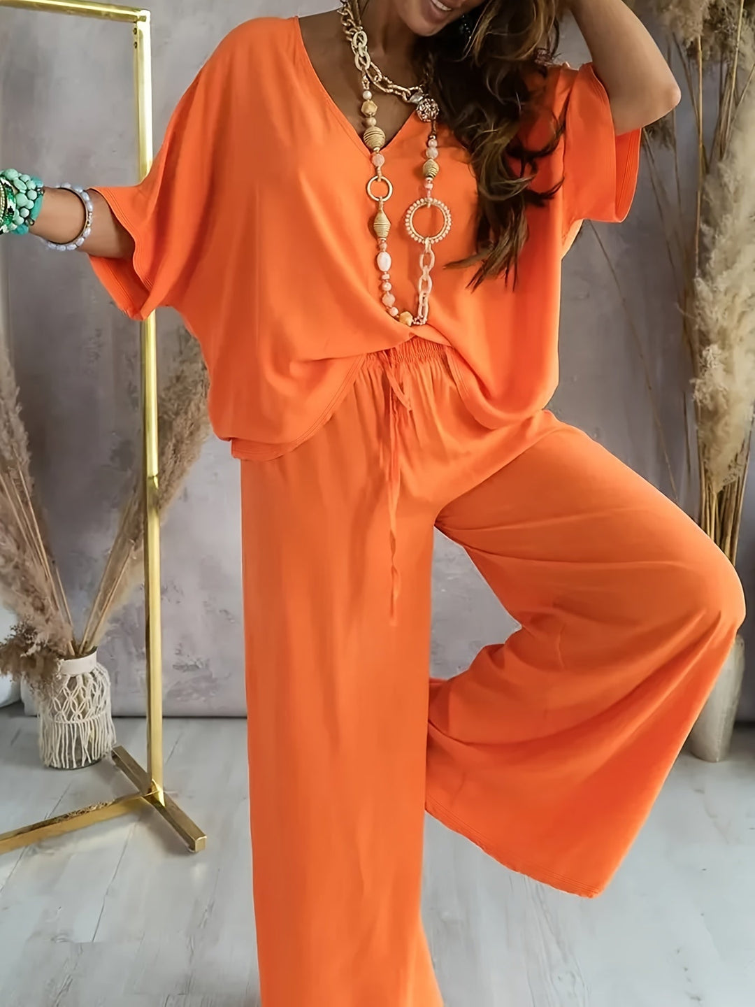 Essime - Set Elegante Con Scollo a V